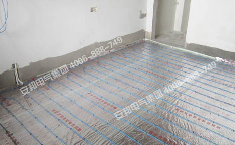 接待室發(fā)熱電纜安裝圖