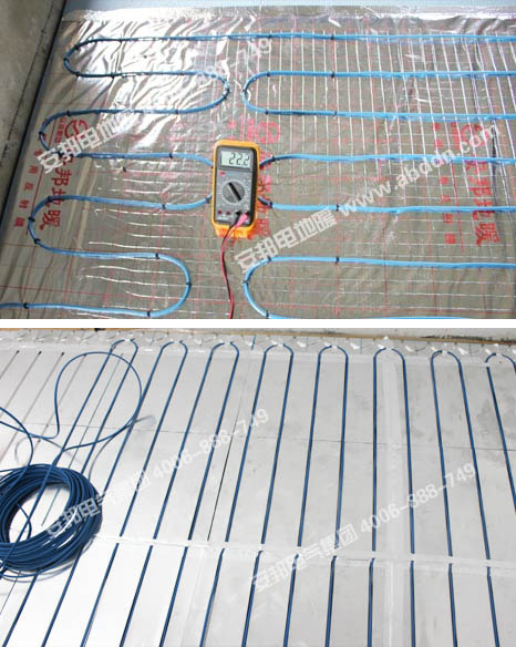 電地暖結構圖