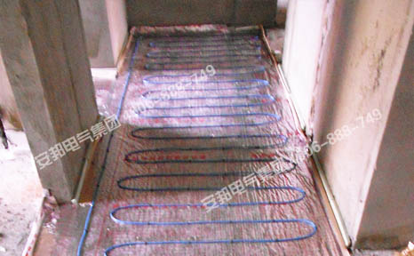 走道發(fā)熱電纜安裝圖