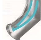 排水溝兩側(cè)延續(xù)發(fā)熱電纜詳圖;防止排水管內(nèi)部尖銳邊緣劃傷